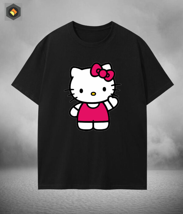 Premium Quality Womens Dropshoulder (Hello Kitty)