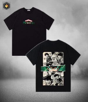 my hero academia-drop-mock Premium Dropshoulder ( My Hero Academia)